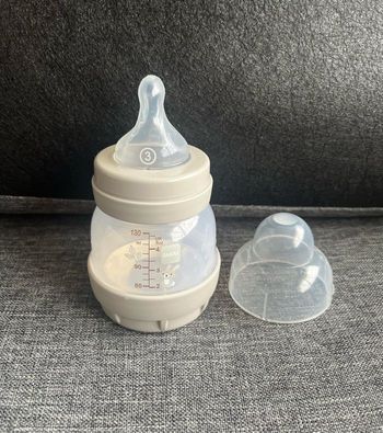 Biberon nouveau né easy start anti-colique 130ml MAM