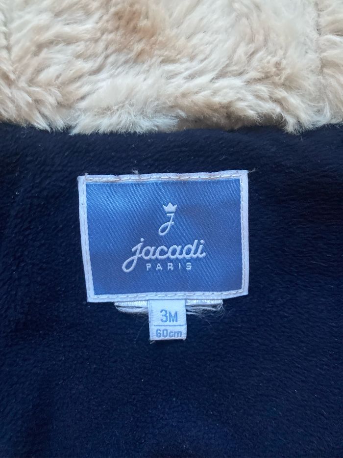 Combipilote jacadi bleu marine taille 3mois/60cm - photo numéro 4