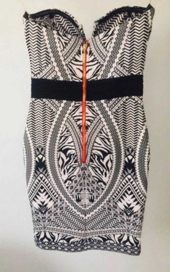 Robe bustier Lipsy noire et blanche 36 - photo numéro 5