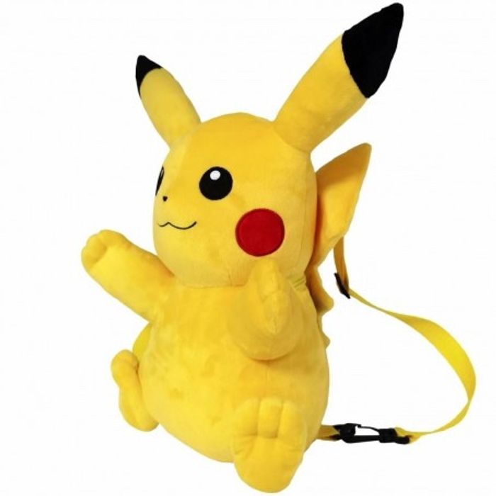 Sac à dos en peluche Pikachu Pokémon 35cm - photo numéro 2
