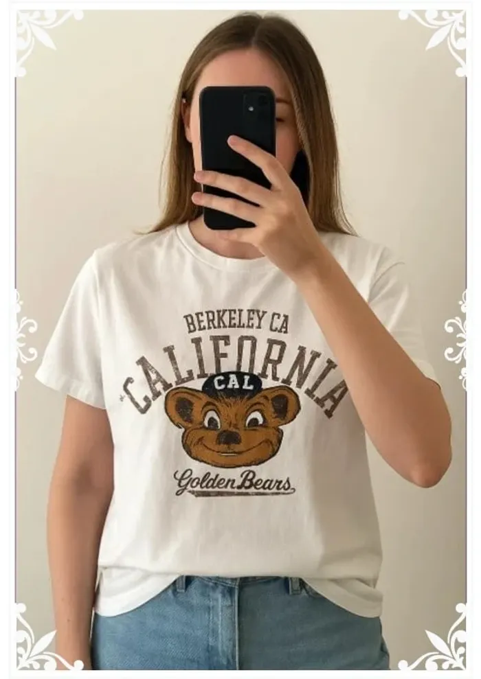 T-shirt blanc Berkeley taille S - photo numéro 2