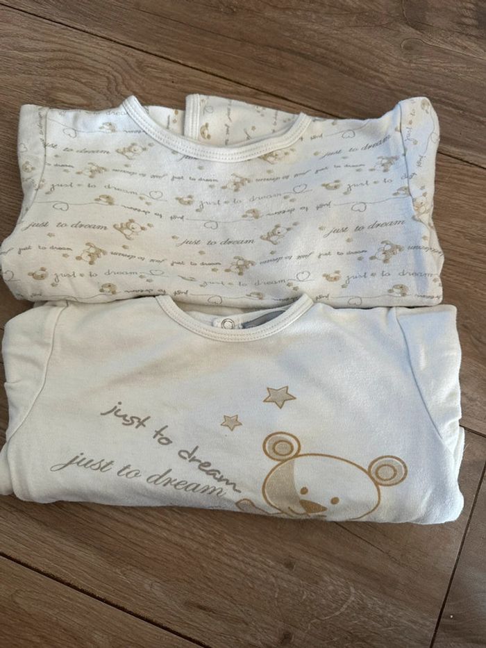 Lot 2 pyjamas coton