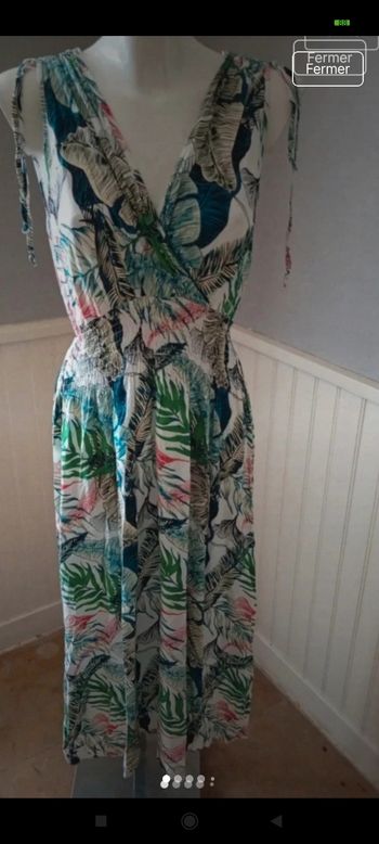 Très belle robe longue f11