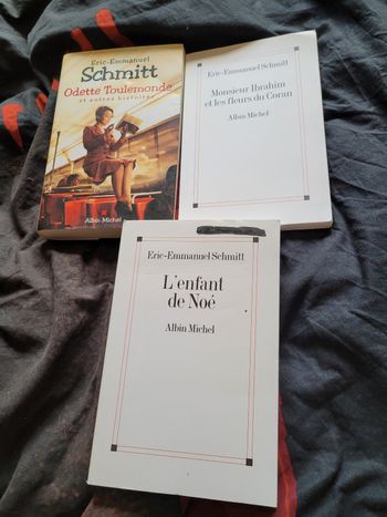 Romans de Éric Emmanuel Schmitt