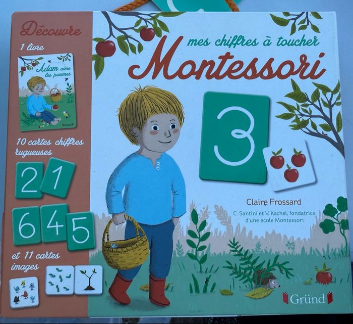 Mes chiffres à toucher Montessori - photo numéro 2