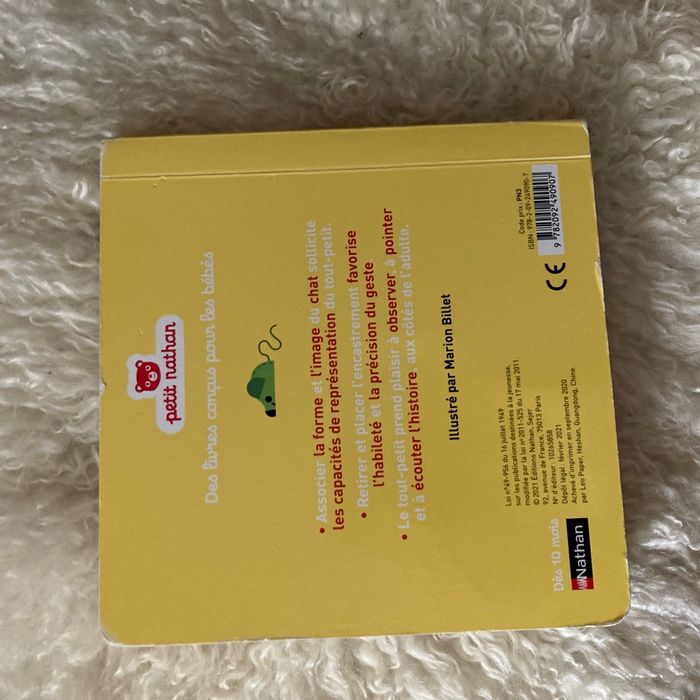 Livre d’éveil, mon petit chat - photo numéro 2