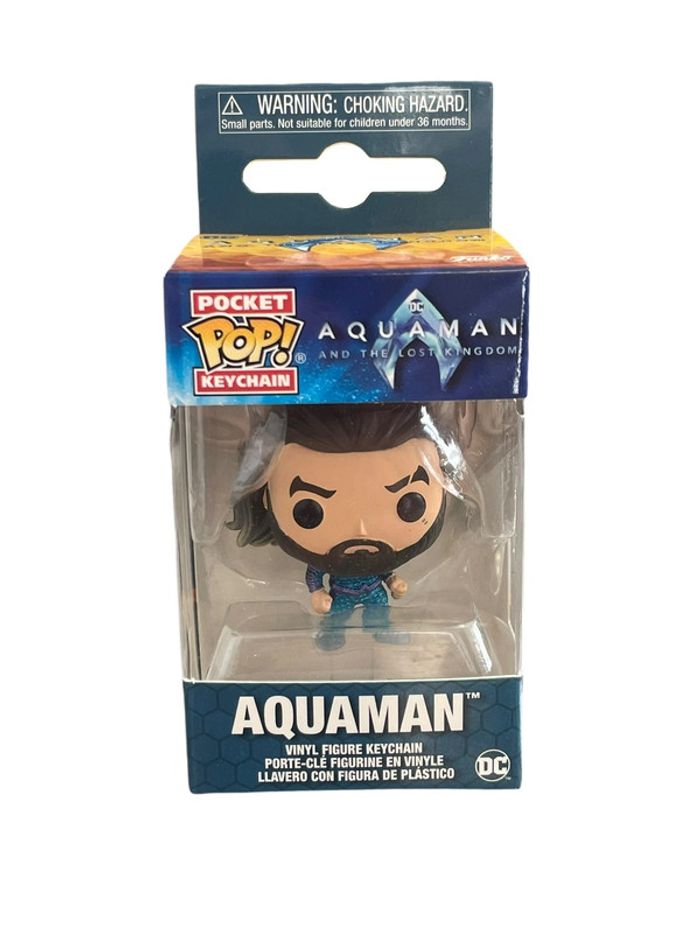 Figurine Porte clés Funko Pop Dc Comics Aquaman neuf