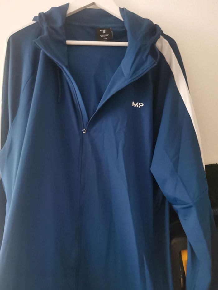 Veste mon Protein en très bon état bleu 3xl sport - photo numéro 2