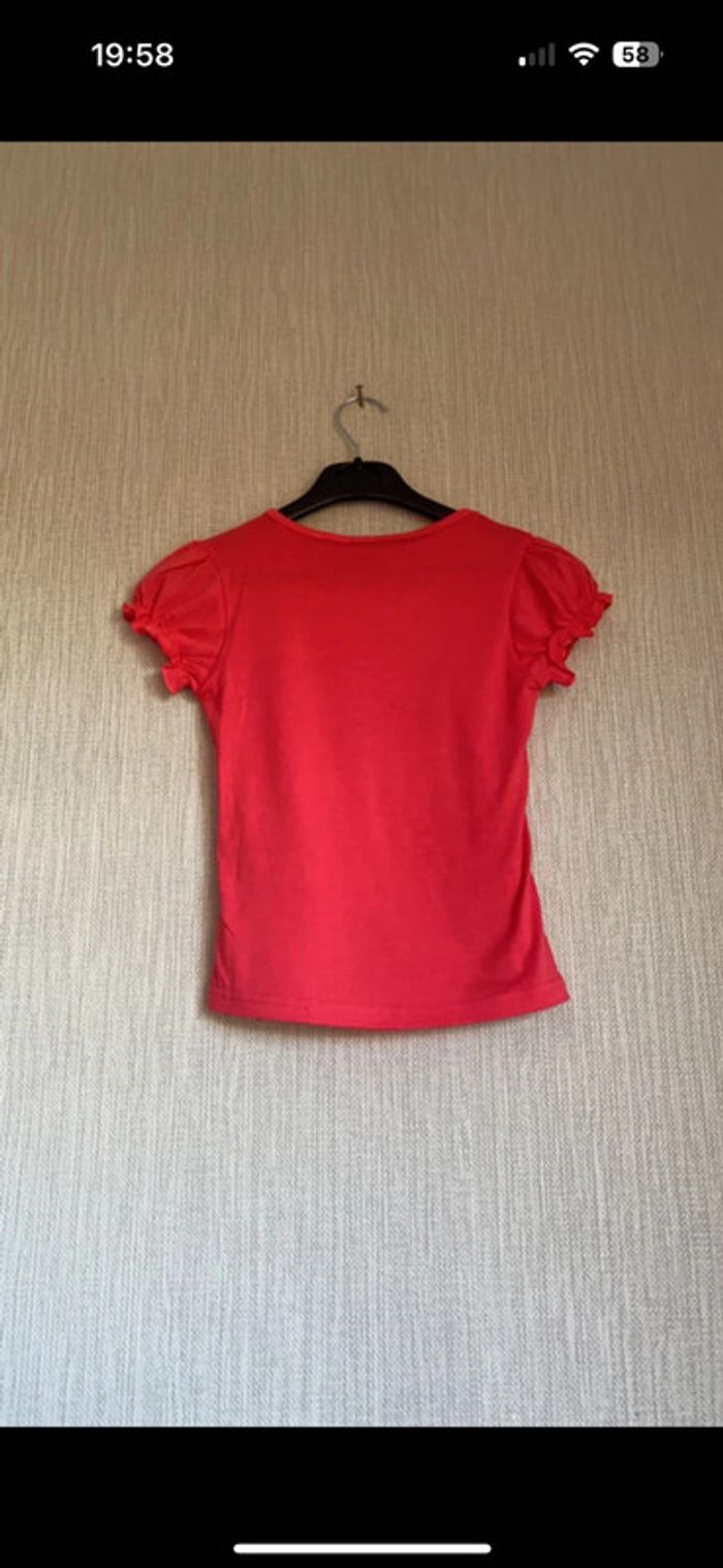 T-shirt neuf 8 ans rose - photo numéro 2