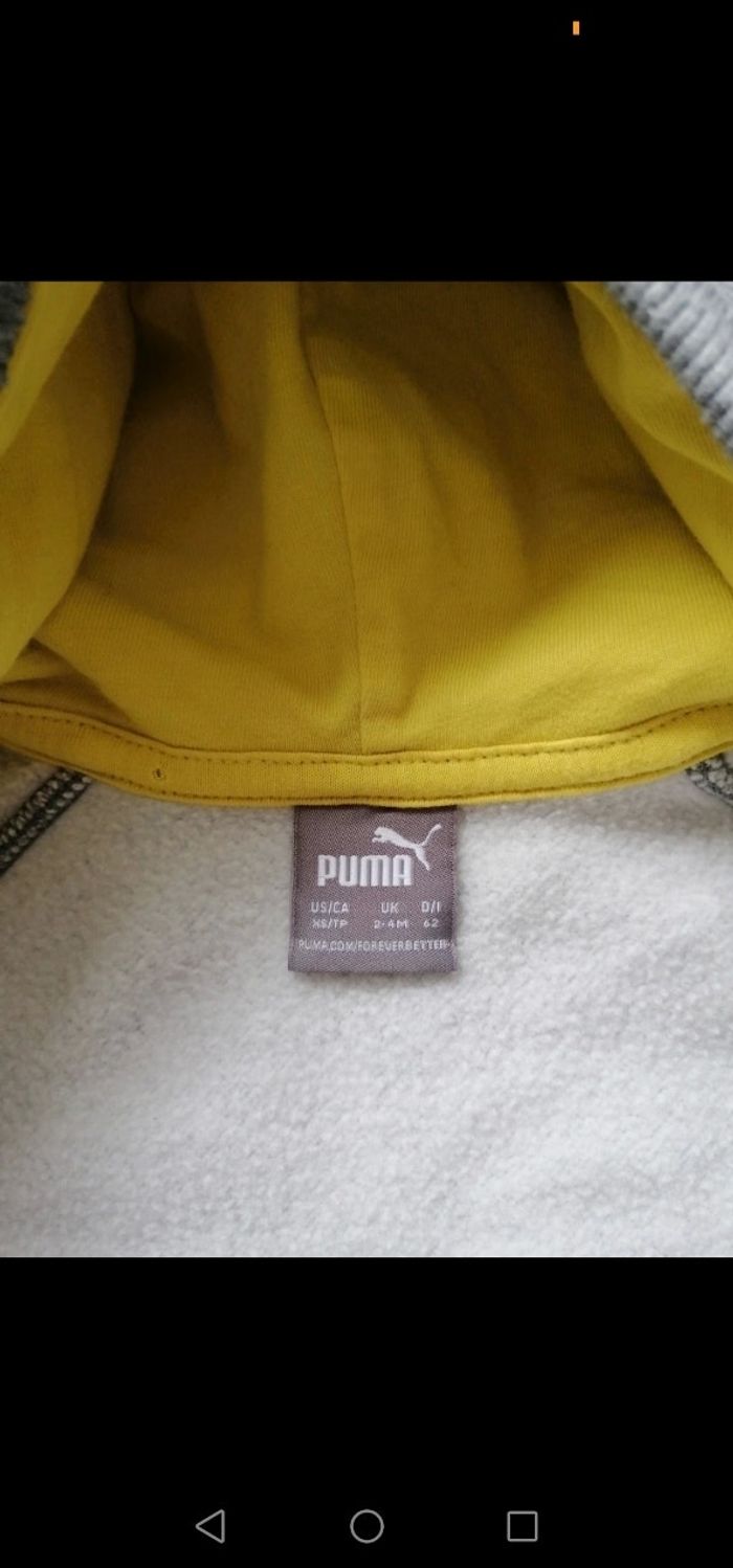 Survêtement jogging puma garçon 2/4 mois - photo numéro 4