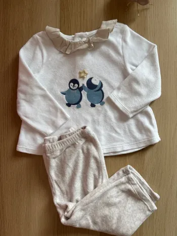 Pyjama 2 pièces fille 18m