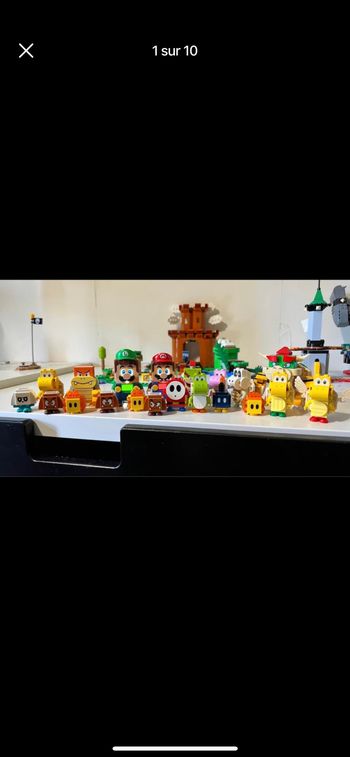 Grosse collection mario lego