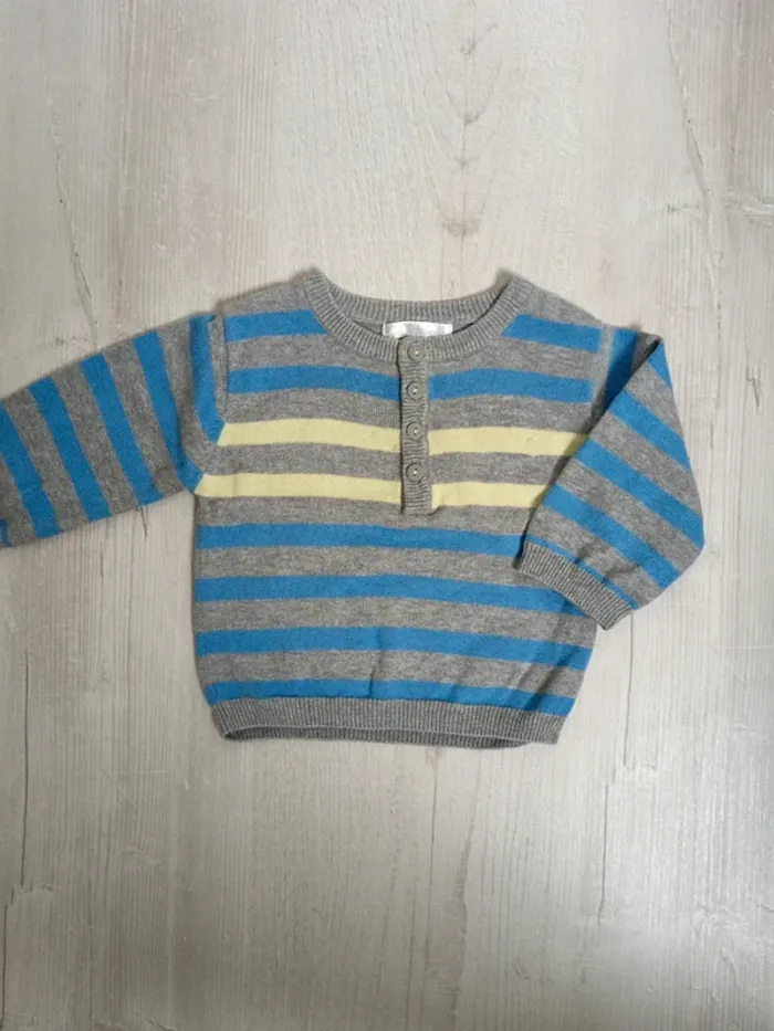 Pull mi saison 6 mois kitchoun - photo numéro 3