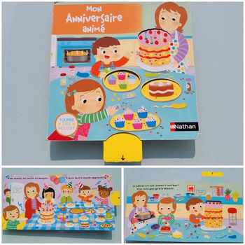 Livre animé de tirettes 🎈 Mon anniversaire animé 🎂 20