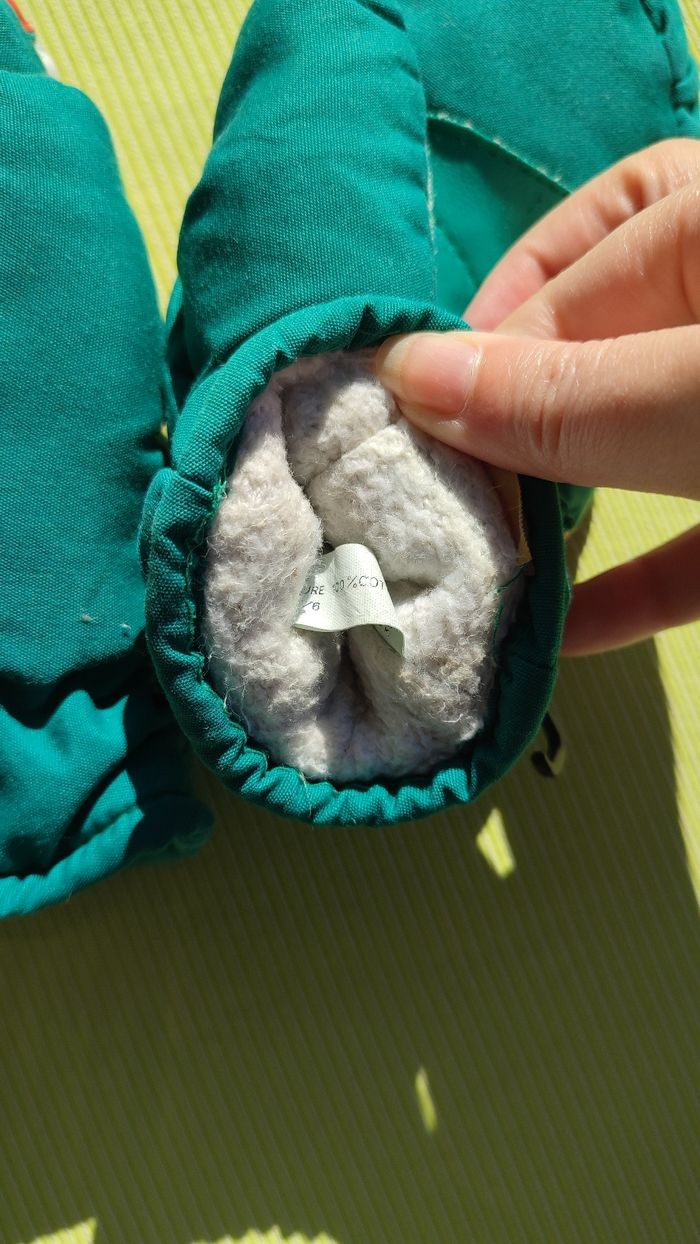 Gants ski/ moufle ski enfant 4 ans - photo numéro 6