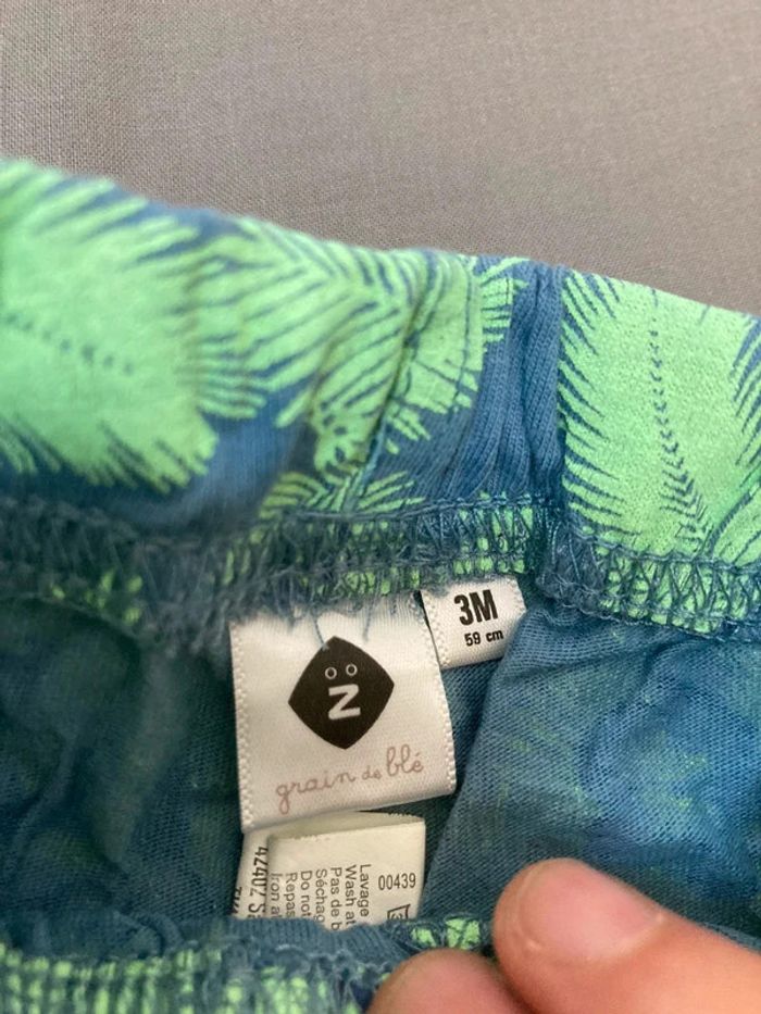 2 shorts grains de blé 3mois - photo numéro 2