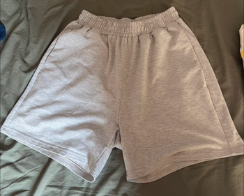 Short gris confortable – Taille élastique