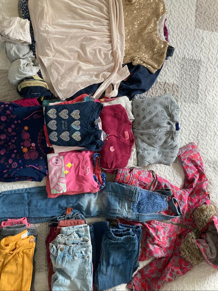 Lot vêtements hivers fille 4ans