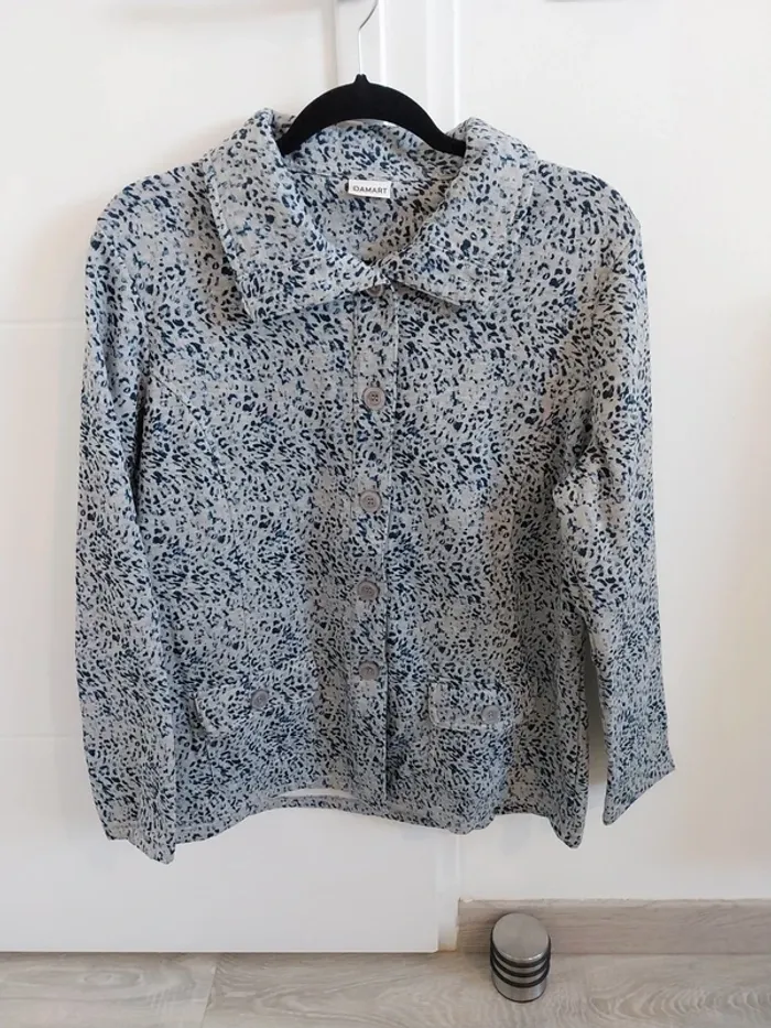 Veste chemise chaude damart taille 42-44 - photo numéro 3