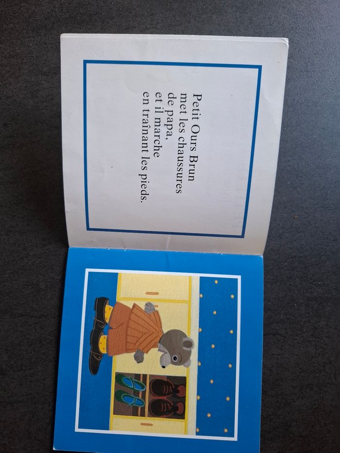 Livre Petit Ours Brun joue à être papa en très bon état - photo numéro 3