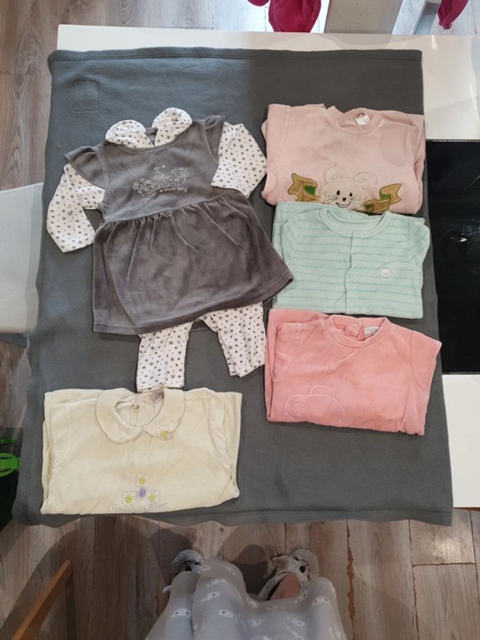 Lot de 5 pyjamas