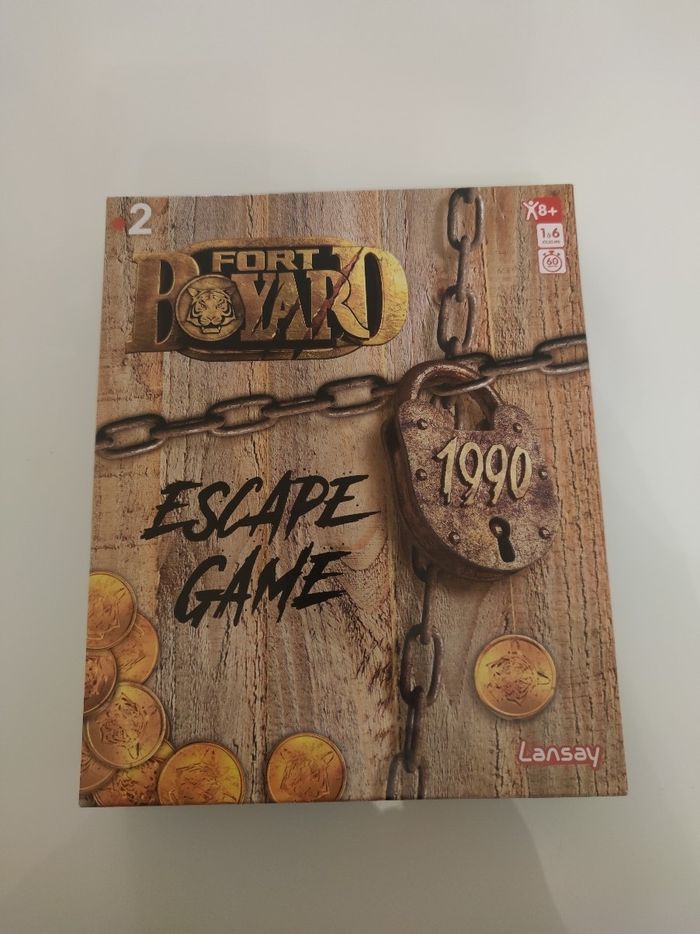 Jeu de société escape game Fort Boyard Lansay