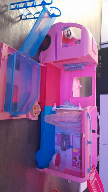 Camping car barbie