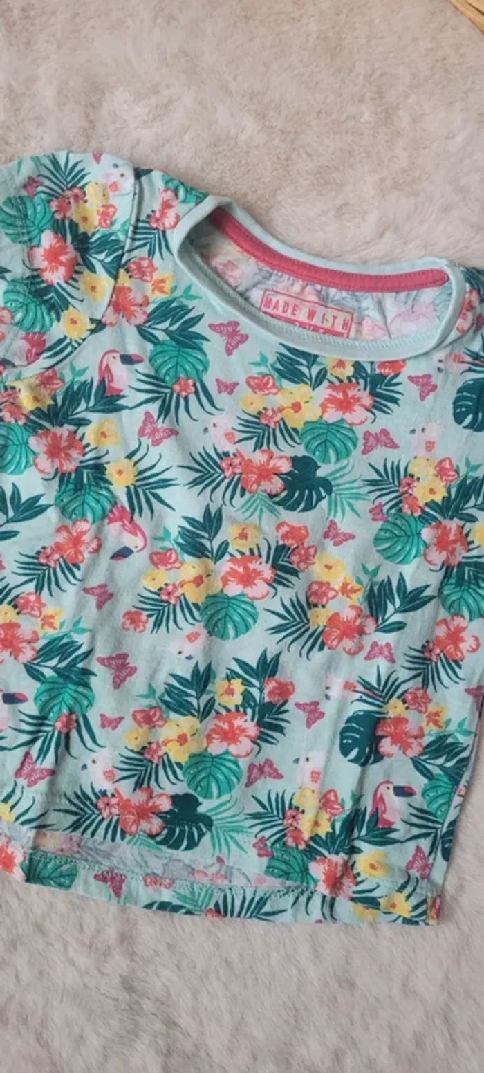 Petit t-shirt tropical - photo numéro 2