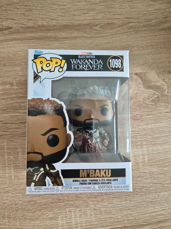 Figurine Funko Pop Marvel Studios Black Panther Wakanda Forever 1098 M'Baku