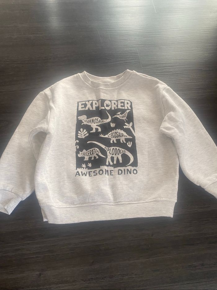Pull gris - photo numéro 2
