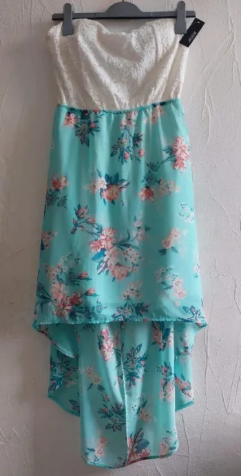 Robe bustier fleurie tendance Taille L