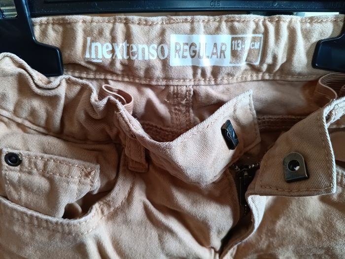 Pantalon garçon beige - photo numéro 2