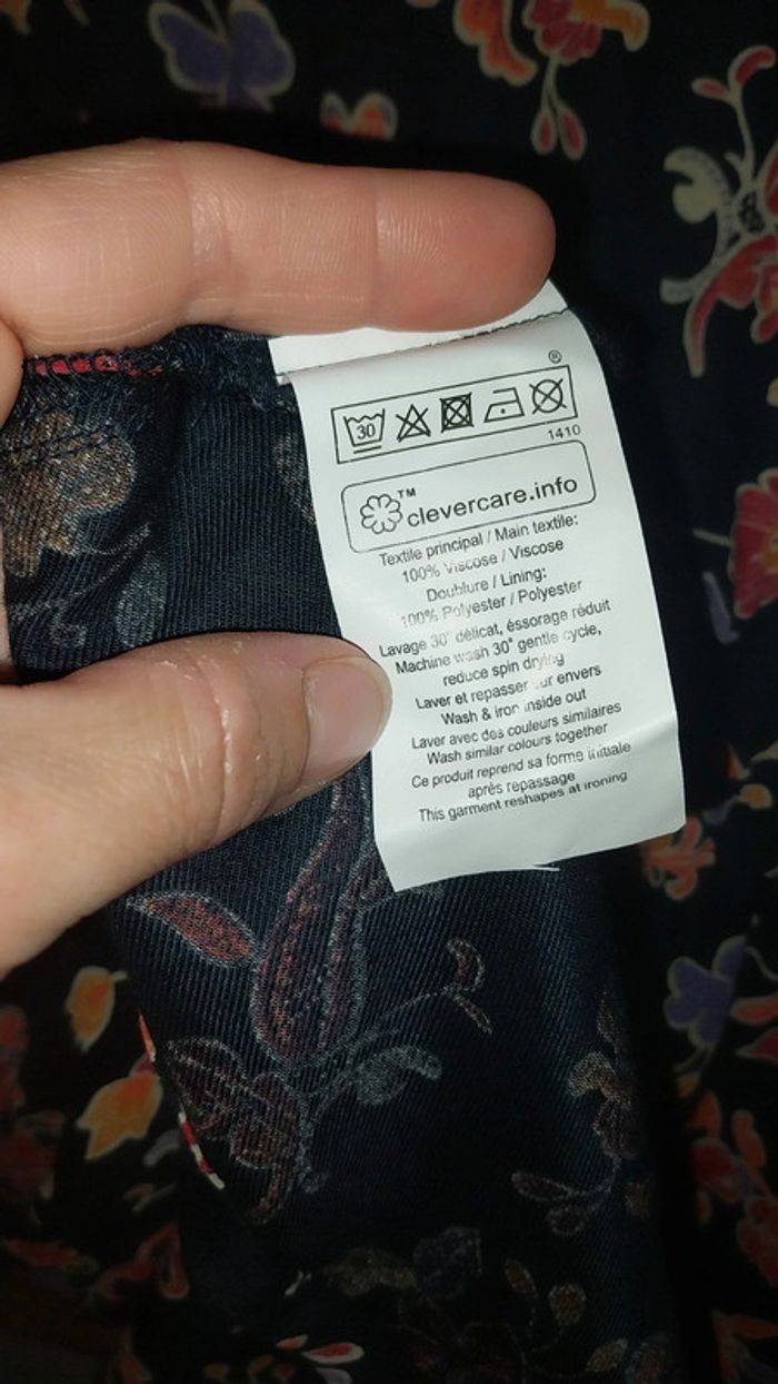 Robe imprimée neuve avec étiquette by Terre de Marins Taille 36 - photo numéro 8