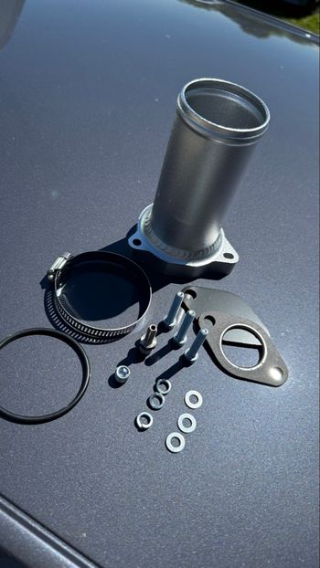 Kit suppression EGR 63mm gris pour moteurs VAG 1.9 TDI 90, 105, 115, 130, 150 et 160 - VW / Audi / Seat / Skoda