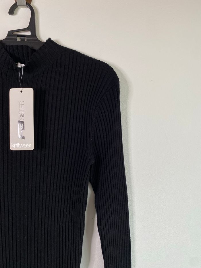 Pull côtelé noir New Yorker - photo numéro 2