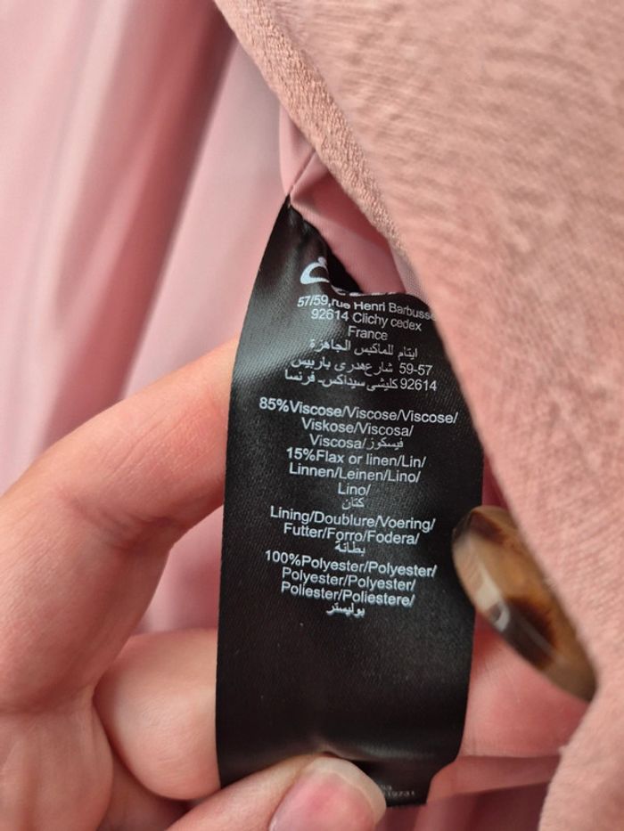 Veste Rose Etam - photo numéro 6
