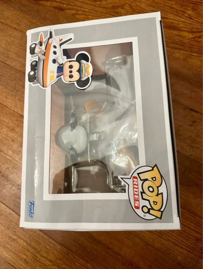 NEUF Coffret grande Funko Pop Rides 292 Mickey in the Mouse pilote avion Disney figurine vinyle - photo numéro 3