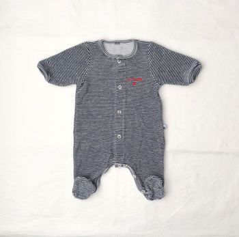 Pyjama velours Petit Bateau Naissance