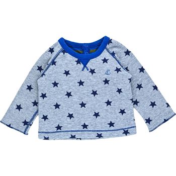 T-Shirt à manches longues 3 mois en coton Petit Bateau
