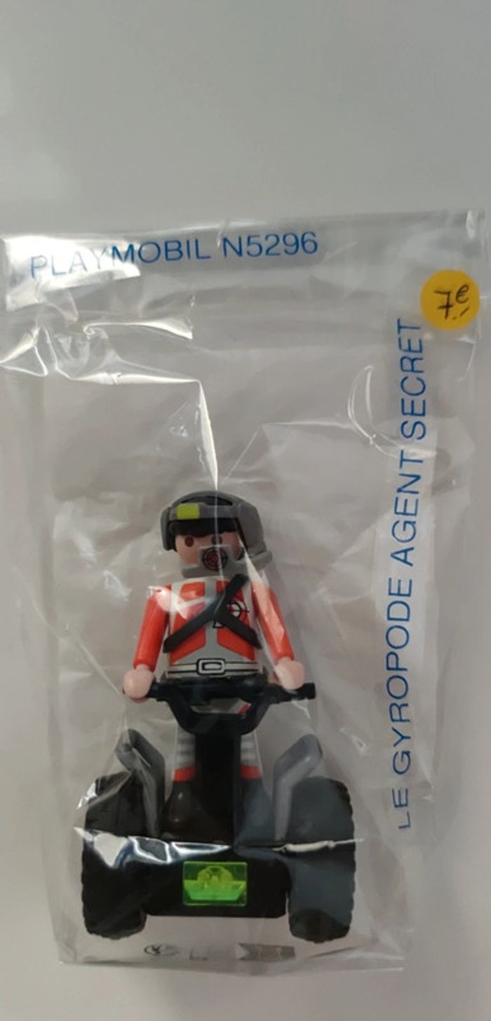 Playmobil N 5296 le Gyropode & agent secret