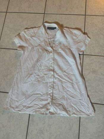 Chemise d’été blanche taille 36