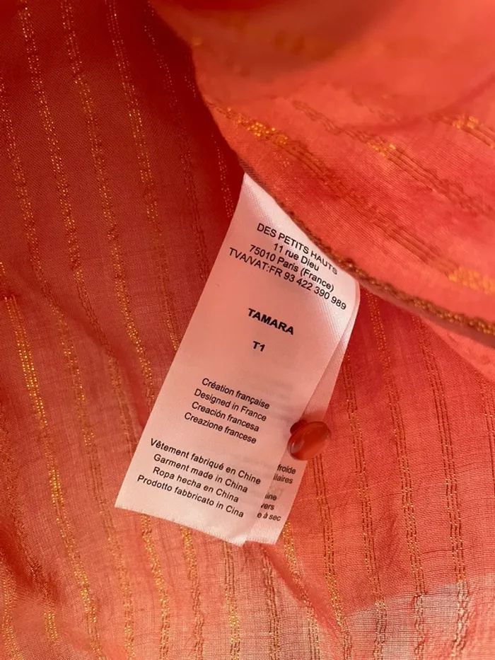 Blouse des petits hauts Tamara taille 1 - photo numéro 4