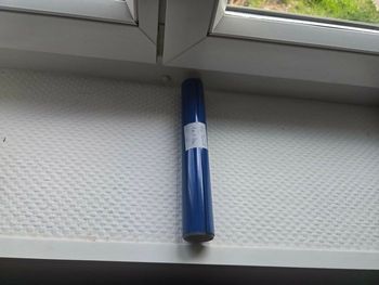 Film adhesif permanent bleu canard pour machine de découpe