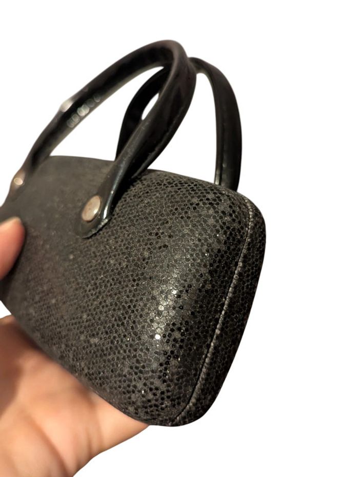 Étui à lunettes pailletés noir - photo numéro 5
