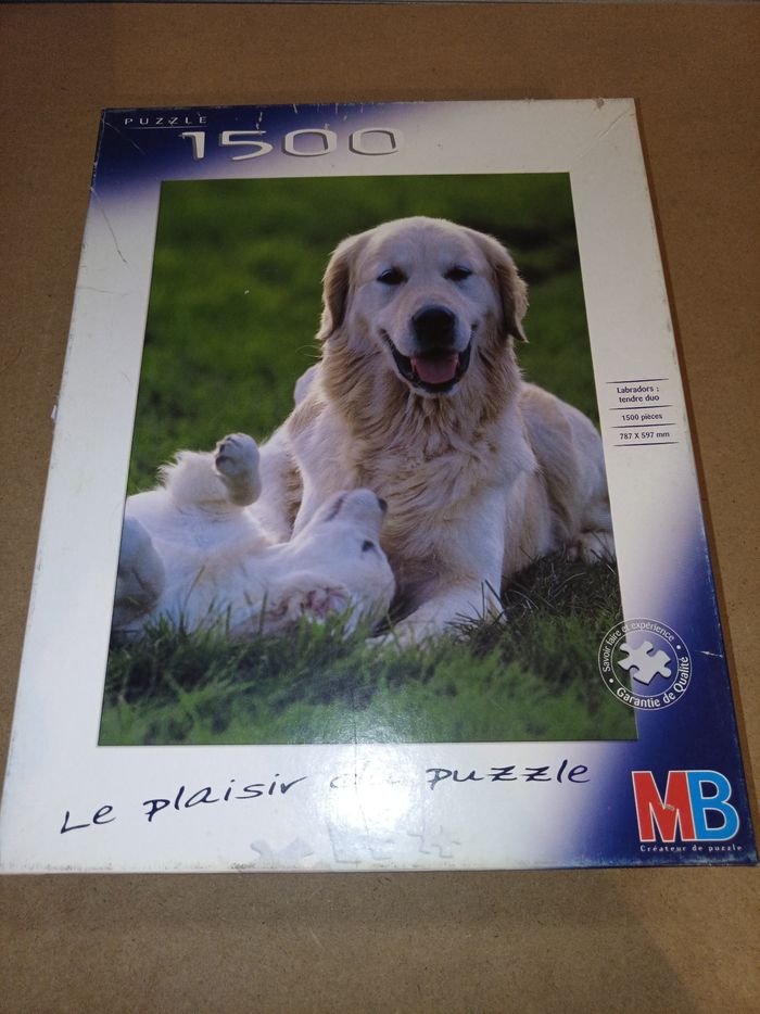 Puzzle chiens 1500 pieces MB