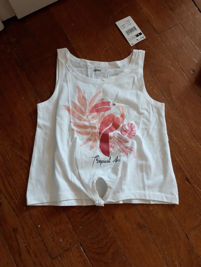 Lots tee-shirts fille été 6ans - photo numéro 4