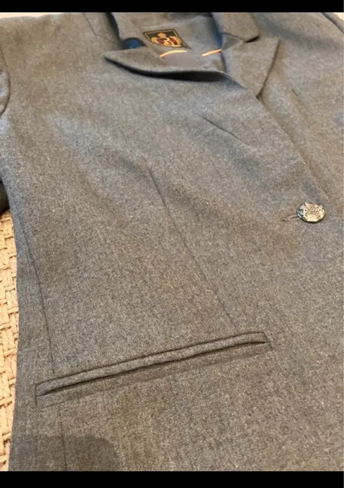 Blazer - Veste grise - photo numéro 3