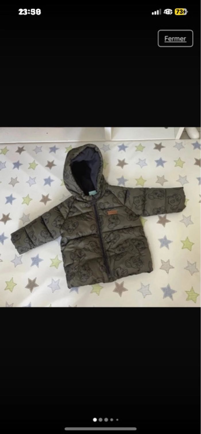 Doudoune simba kaki 6 mois - photo numéro 3