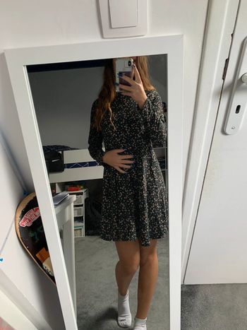 Robe imprimée fleur minie molly