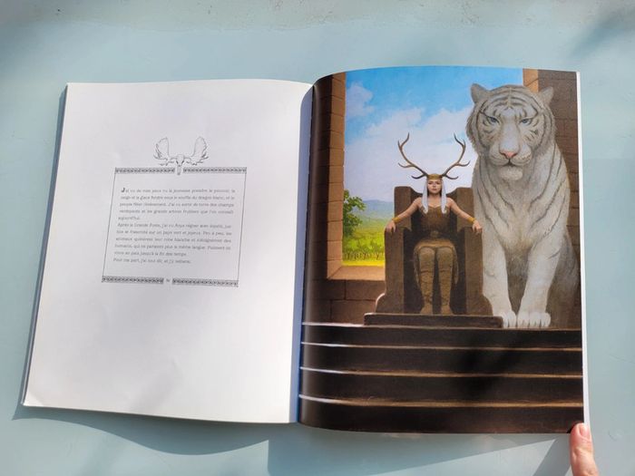 Livre l'école des loisirs couverture souple, Anya et Tigre Blanc , 8/12 ans (16) - photo numéro 4